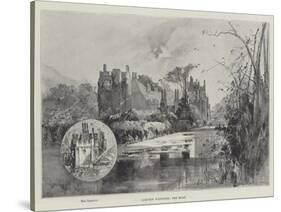 Compton Wynyates, the Moat-Herbert Railton-Stretched Canvas