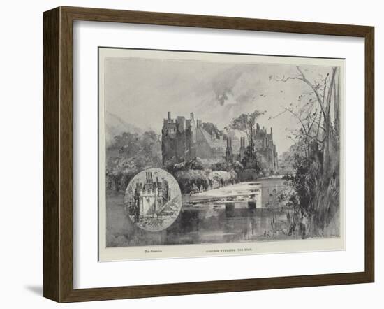 Compton Wynyates, the Moat-Herbert Railton-Framed Giclee Print