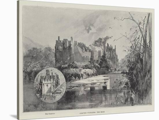 Compton Wynyates, the Moat-Herbert Railton-Stretched Canvas