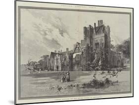 Compton Wynyates, the Seat of the Marquis of Northampton-Herbert Railton-Mounted Giclee Print