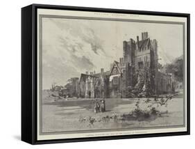 Compton Wynyates, the Seat of the Marquis of Northampton-Herbert Railton-Framed Stretched Canvas