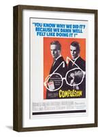 Compulsion, Orson Welles, Dean Stockwell, 1959-null-Framed Art Print