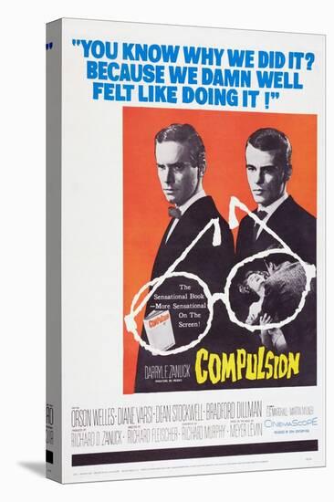 Compulsion, Orson Welles, Dean Stockwell, 1959-null-Stretched Canvas