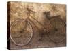 Computer Altered Image of an Old Bicycle-null-Stretched Canvas