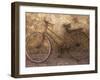 Computer Altered Image of an Old Bicycle-null-Framed Photographic Print