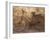 Computer Altered Image of an Old Bicycle-null-Framed Photographic Print