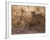Computer Altered Image of an Old Bicycle-null-Framed Photographic Print