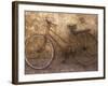 Computer Altered Image of an Old Bicycle-null-Framed Photographic Print