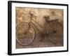 Computer Altered Image of an Old Bicycle-null-Framed Photographic Print