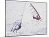 Computer Altered Image of Windsurfers-null-Mounted Photographic Print