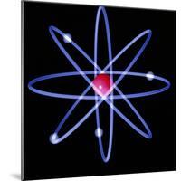 Computer Artwork of a Beryllium Atom-Laguna Design-Mounted Premium Photographic Print