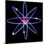 Computer Artwork of a Beryllium Atom-Laguna Design-Mounted Premium Photographic Print