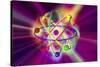 Computer Artwork of a Beryllium Atom-Mehau Kulyk-Stretched Canvas