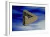 Computer Artwork of An Impossible Triangle-Laguna Design-Framed Photographic Print