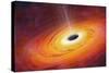 Computer Artwork of Black Hole-null-Stretched Canvas