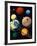 Computer Artwork Showing Planets of Solar System-Roger Harris-Framed Photographic Print