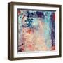 Computer Designed High Detailed Grunge Abstract Textured Watercolor Style Background-Gordan-Framed Art Print