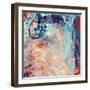 Computer Designed High Detailed Grunge Abstract Textured Watercolor Style Background-Gordan-Framed Art Print