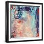 Computer Designed High Detailed Grunge Abstract Textured Watercolor Style Background-Gordan-Framed Art Print