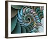 Computer-generated Chaos Fractal-Mehau Kulyk-Framed Photographic Print