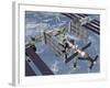 Computer Generated Image of the International Space Station-Stocktrek Images-Framed Photographic Print