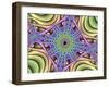 Computer-generated Mandelbrot Fractal-Mehau Kulyk-Framed Photographic Print