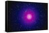 Computer Graphic Image of a Galaxy-Stocktrek-Framed Stretched Canvas