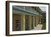 Computer-Graphic Recreation of the Balustrade in Front of the North Barracks in Fort Moultrie-null-Framed Giclee Print