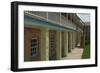 Computer-Graphic Recreation of the Balustrade in Front of the North Barracks in Fort Moultrie-null-Framed Giclee Print