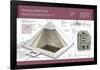 Computer Graphics About the Great Pyramid of Giza, in the Giza Valley and Built in the 2500 BC-null-Framed Poster