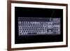 Computer Keyboard, Simulated X-ray-Mark Sykes-Framed Photographic Print