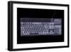 Computer Keyboard, Simulated X-ray-Mark Sykes-Framed Photographic Print