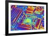 Computer Motherboard with Core I7 CPU-PASIEKA-Framed Photographic Print