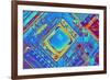 Computer Motherboard with Core I7 CPU-PASIEKA-Framed Photographic Print