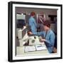 Computer Operators-Heinz Zinram-Framed Photographic Print