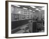 Computer Room Scene, the Park Gate Iron and Steel Co, Rotherham, 1964-Michael Walters-Framed Photographic Print