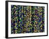 Computer Screen Showing a Human Genetic Sequence-David Parker-Framed Photographic Print