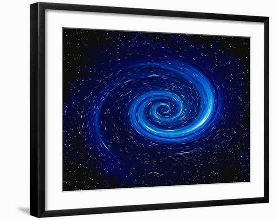 Computer Space Image-Stocktrek Images-Framed Photographic Print