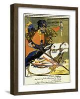 Comrade Muslims! Everyone Join the Ranks of Vsevobuch!, (Universal Military Trainin), 1919-Dmitri Stachievich Moor-Framed Giclee Print