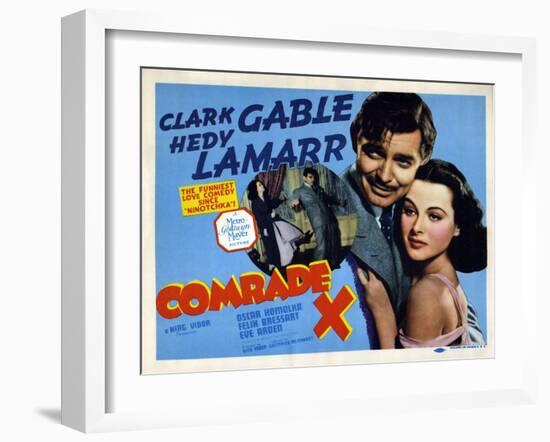 Comrade X, 1940-null-Framed Art Print