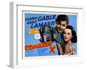 Comrade X, 1940-null-Framed Art Print