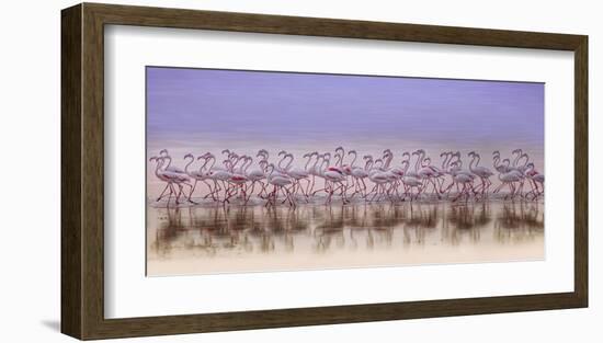 Comrades In Color-Ahmed Thabet-Framed Giclee Print