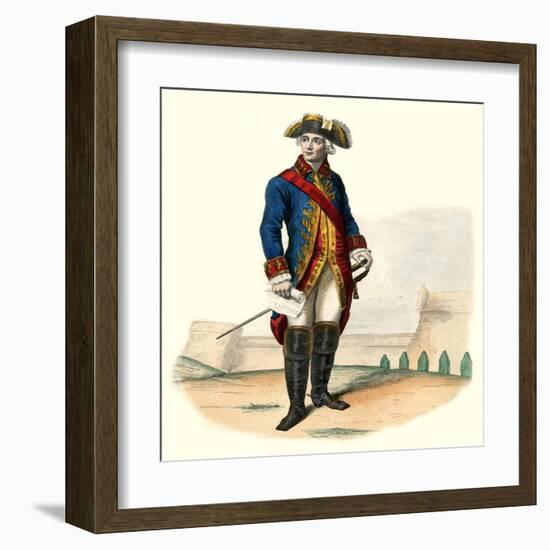 Comte de Guibert-null-Framed Art Print