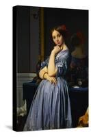 Comtesse d'Haussonville-Jean-Auguste-Dominique Ingres-Stretched Canvas