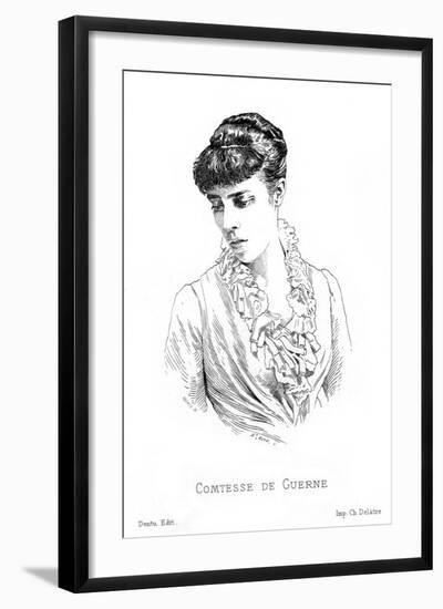 Comtesse de Guerne-St Elme Gautier-Framed Art Print