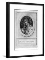 Comtesse de Lafayette-null-Framed Art Print