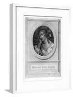 Comtesse de Lafayette-null-Framed Art Print