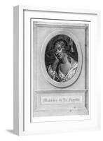 Comtesse de Lafayette-null-Framed Art Print