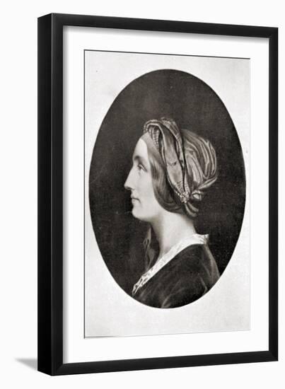 Comtesse Marie D'Agoult --Oswald Walters Brierly-Framed Giclee Print