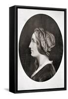 Comtesse Marie D'Agoult --Oswald Walters Brierly-Framed Stretched Canvas